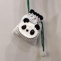 Amazon | BRTOO 小さなかぎ針編み財布 ハンドメイド ニットバッグ